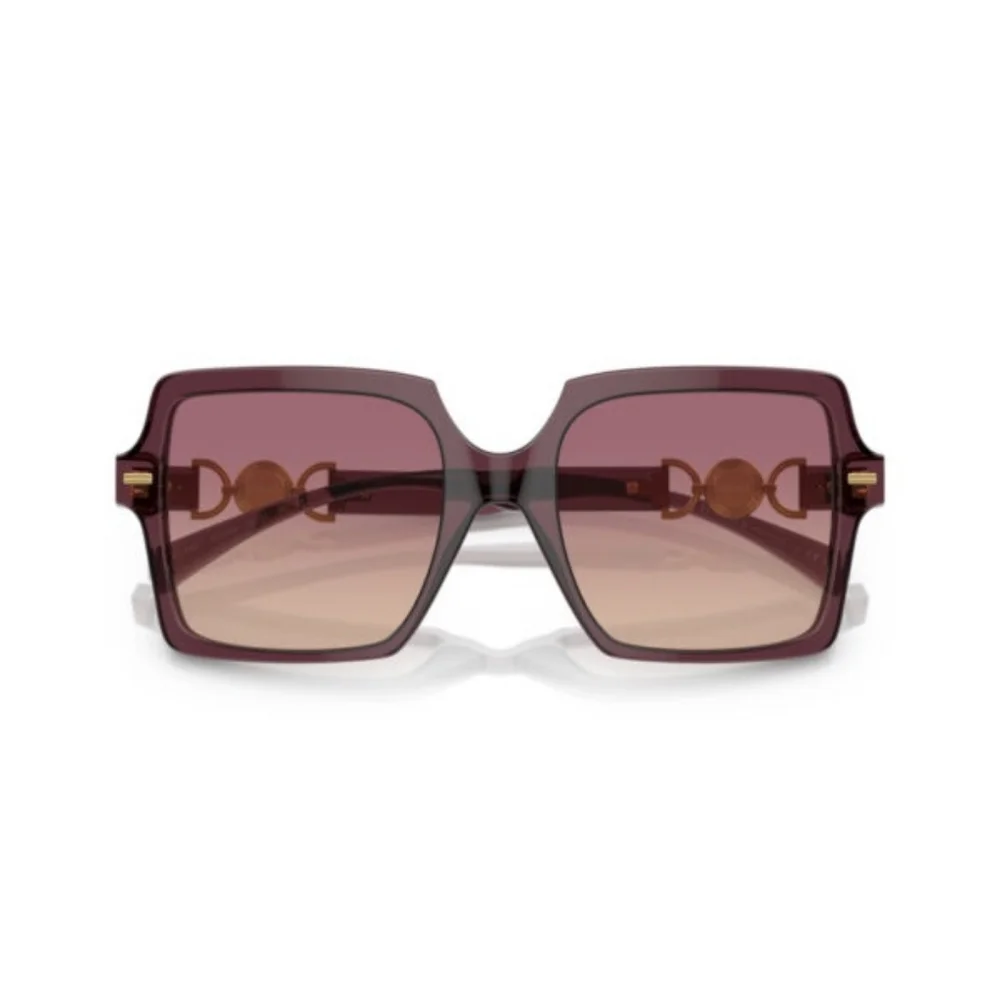 NEW VERSACE SQUARE PINK WOMEN SUNGLASSES VE4441 5209/68 MOD 4441 520968 - Picture 4 of 5